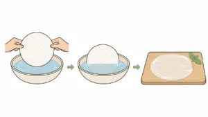 pork rice paper rolls recipe