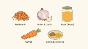 thermomix lentil soup