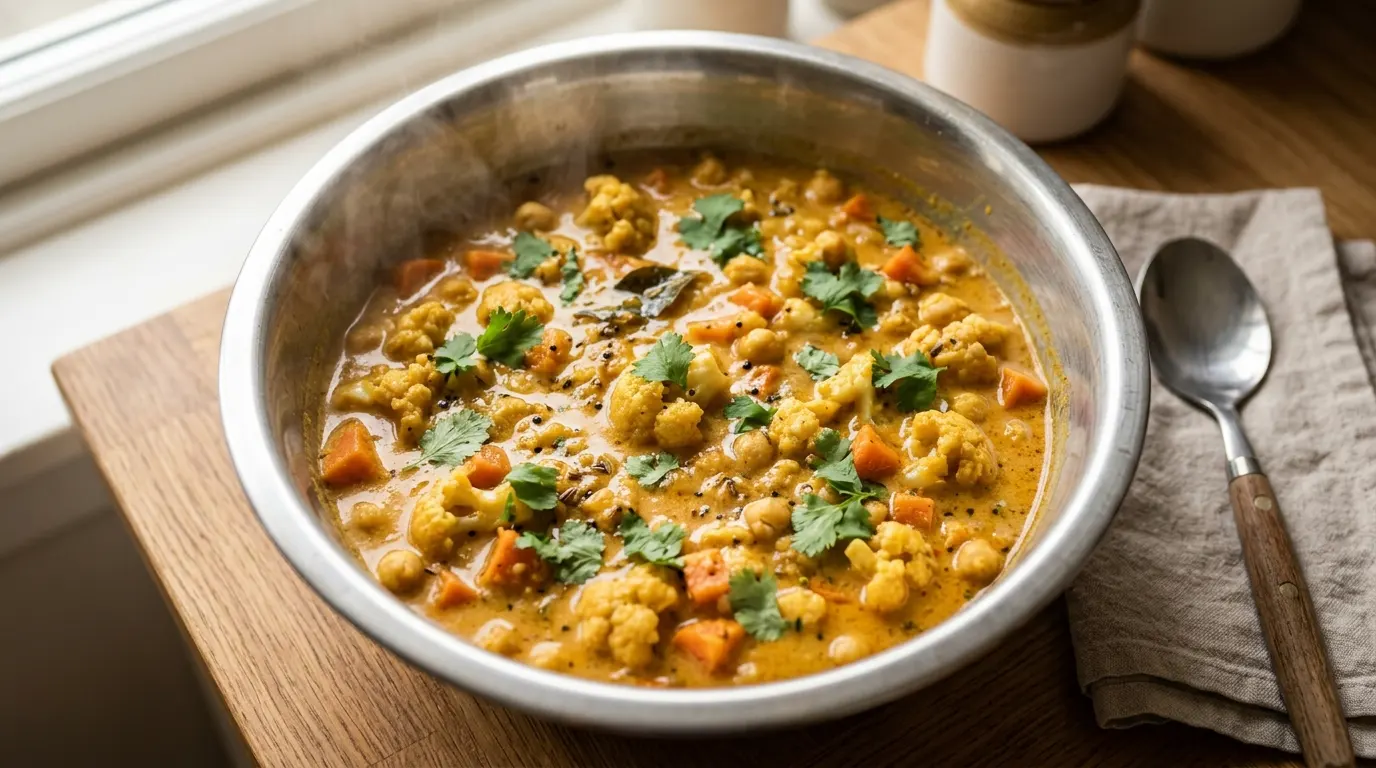 thermomix vegetarian curry
