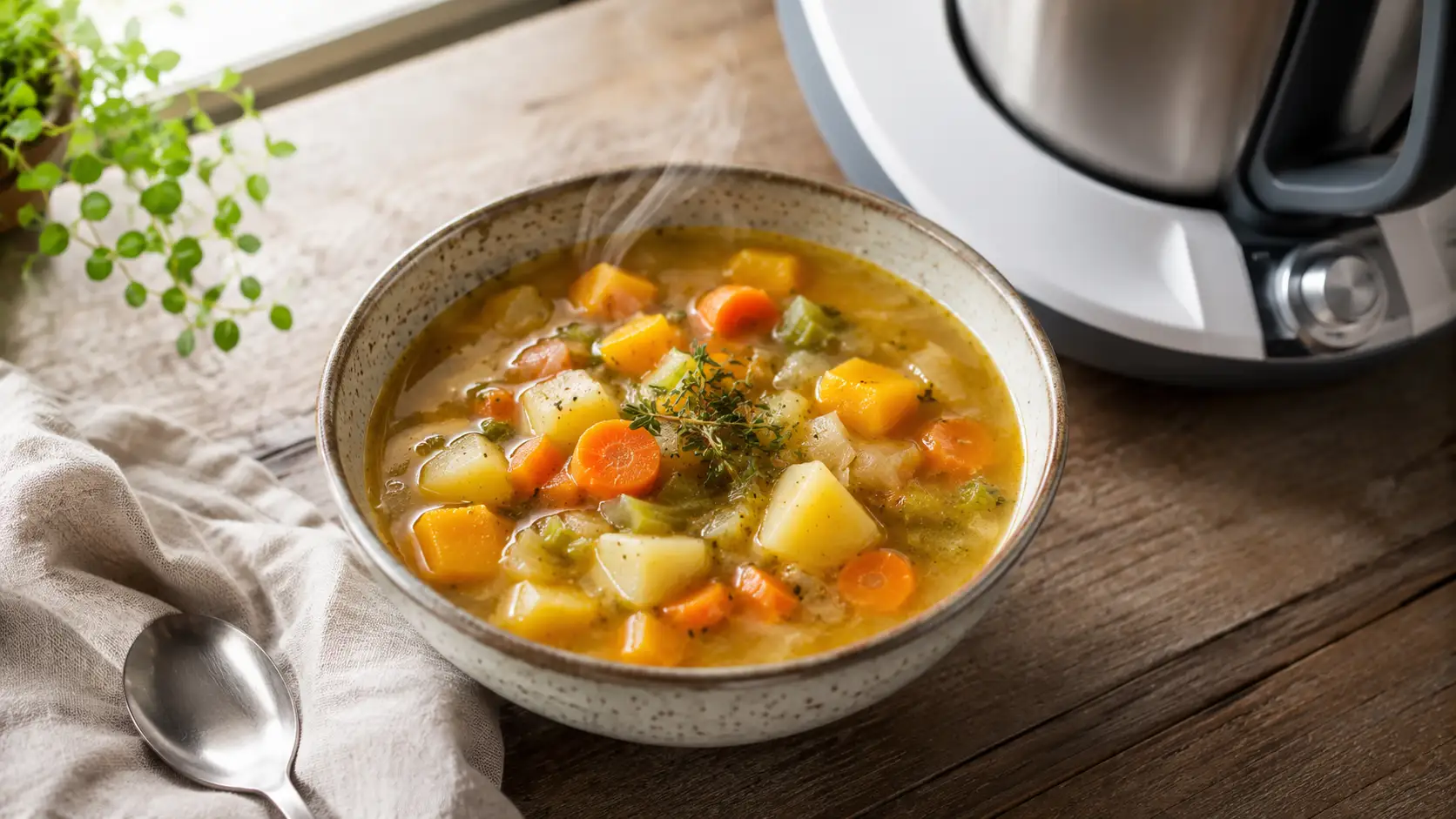 vegetable soup thermomix