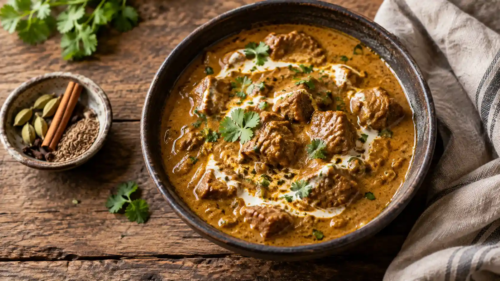 beef korma slow cooker