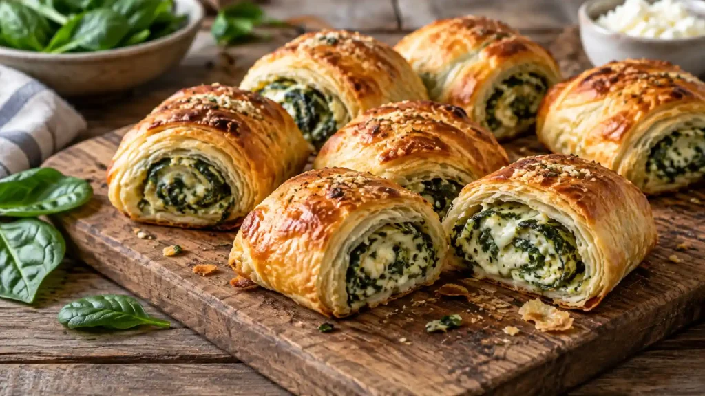 Cheese and Spinach Rolls: Recipe, Variations & Calorie Guide