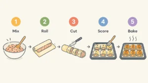 chicken sausage rolls
