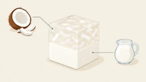coconut pudding