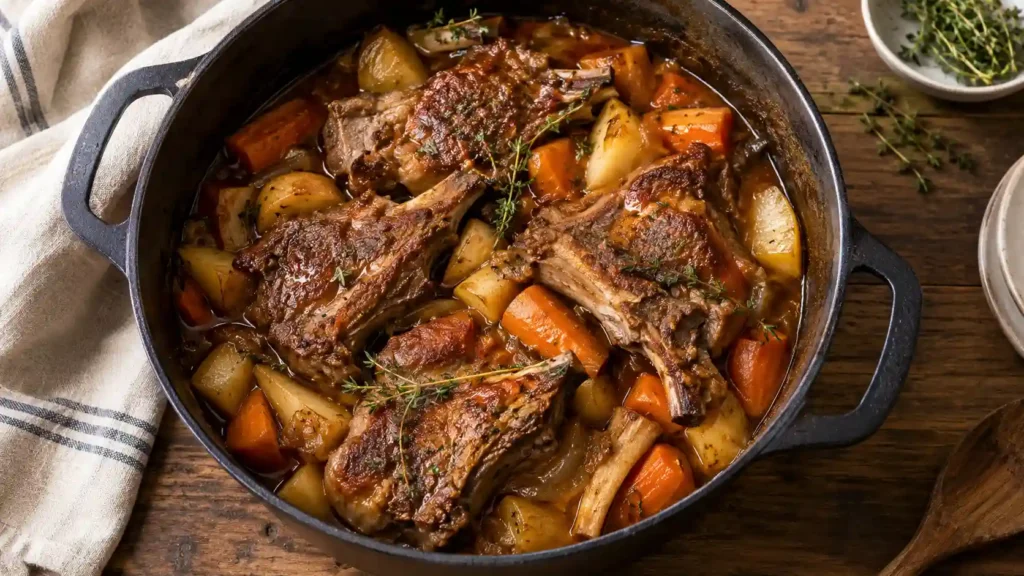 Forequarter Chops Recipe: Oven, Braised & Slow Cooker Methods