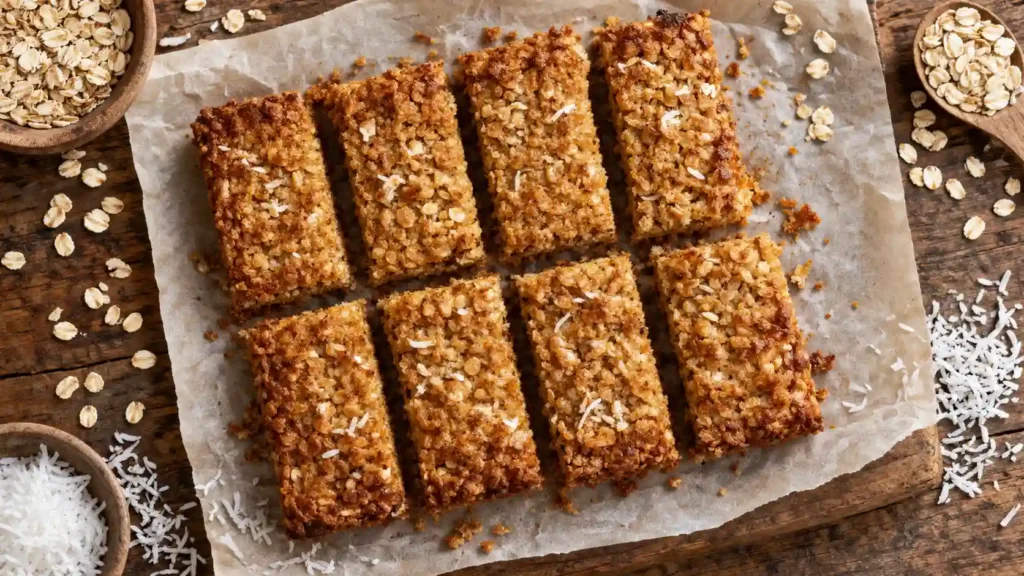 Healthy Anzac Slice Recipe: Lower-Sugar, High-Fiber Guide