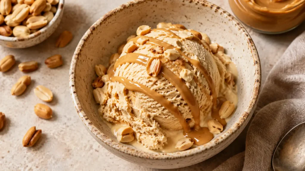 Peanut Butter Ice Cream: How to Make It, Variations & Best Toppings