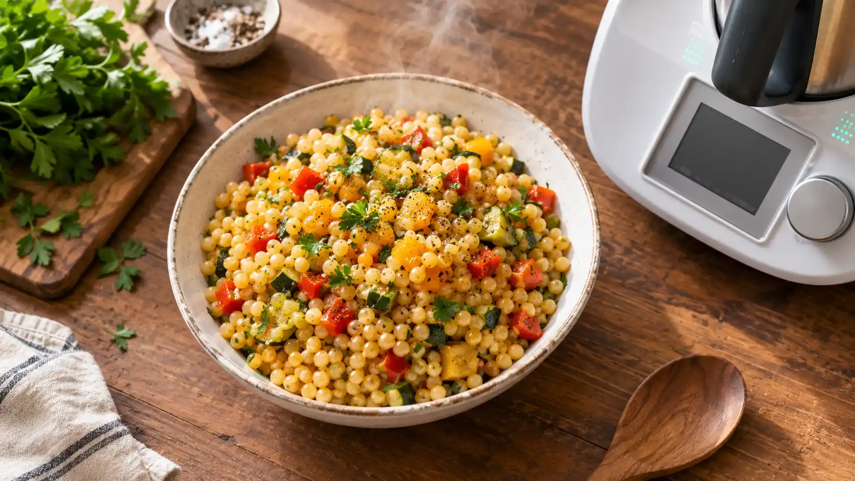 pearl couscous thermomix