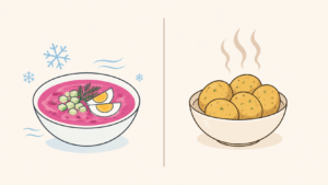 pink soup
