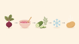 pink soup