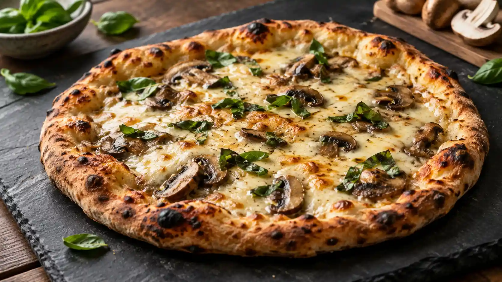 provolone pizza