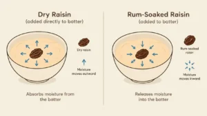 rub raisin cake sydbey