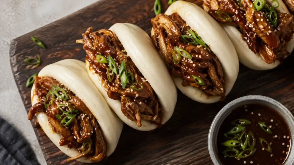 Shredded Chicken Bao Buns: Recipe, Sauces & Cooking Methods