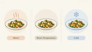 sweet potato and rocket salad