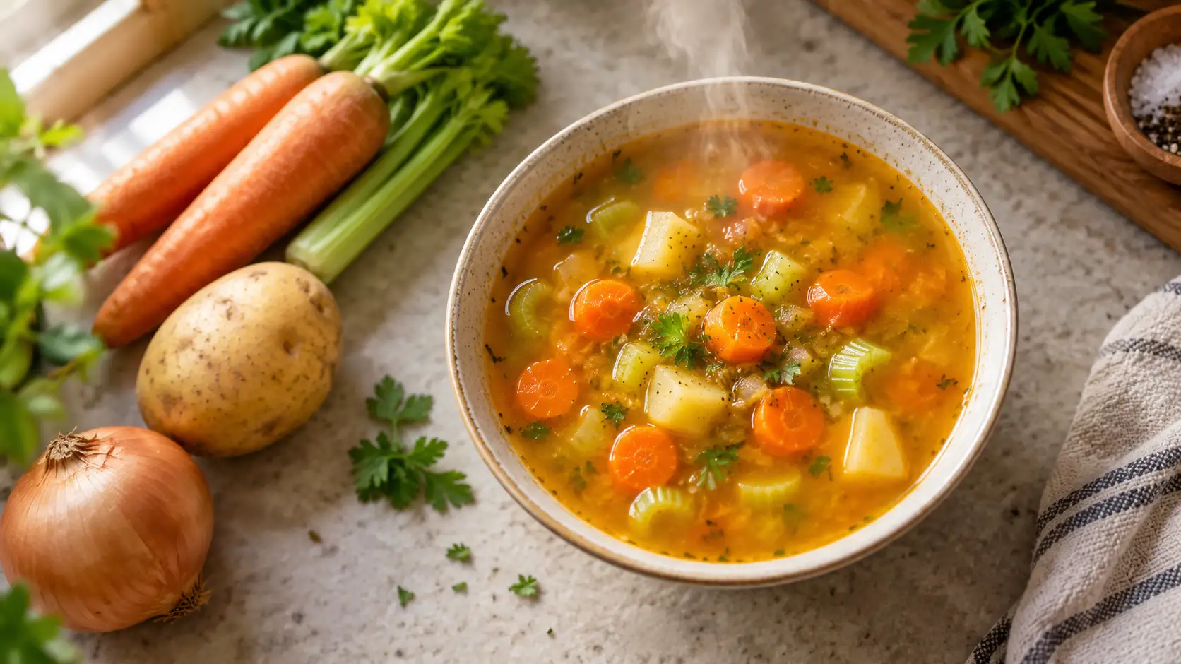 vegetable soup thermomix