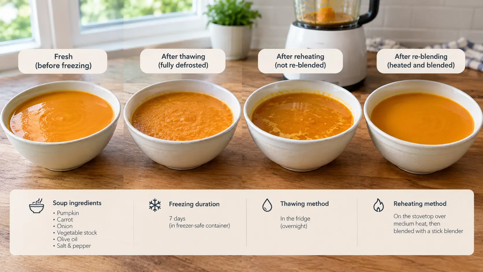 Can You Freeze Thermomix Soup?