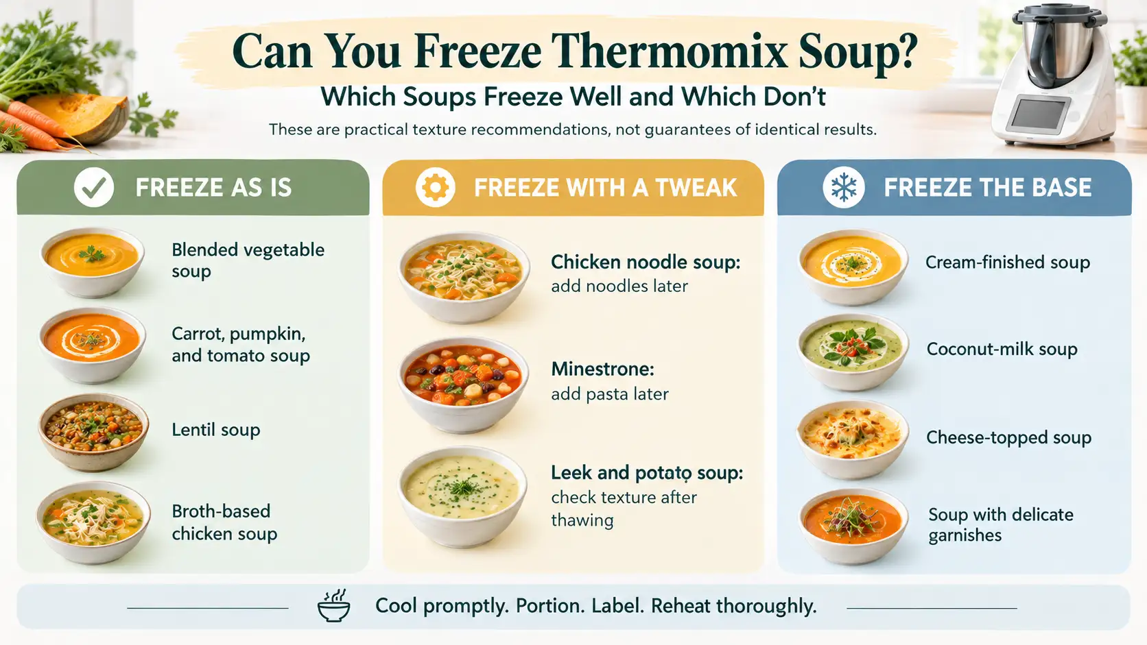 Can You Freeze Thermomix Soup?