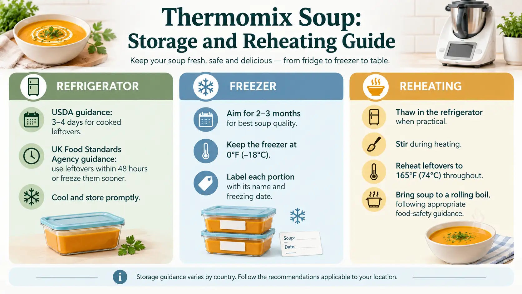 Can You Freeze Thermomix Soup?