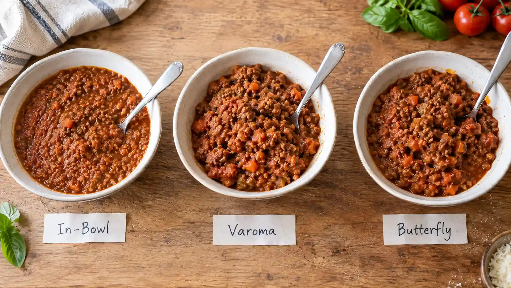 Thermomix Bolognese Sauce