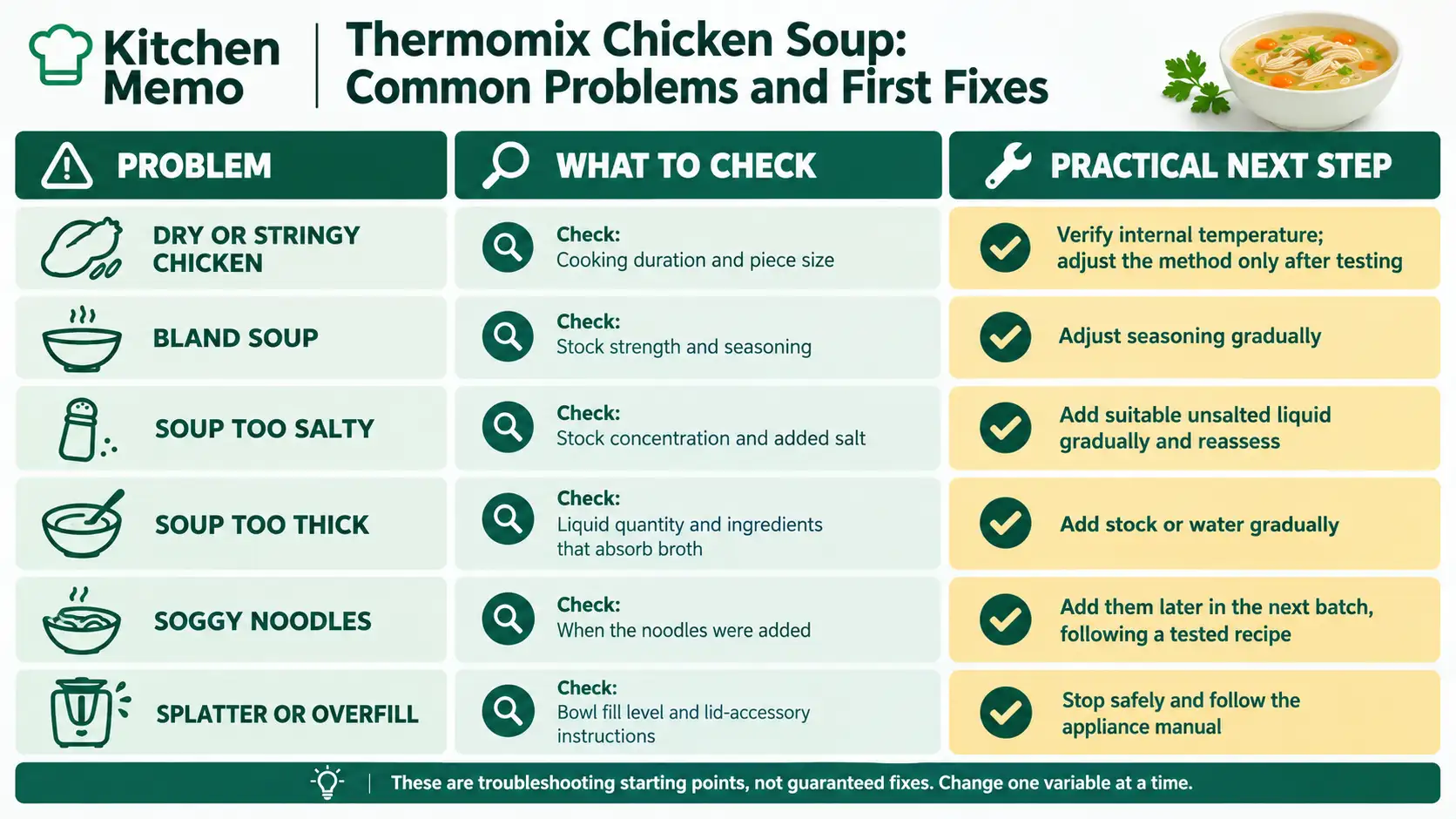Thermomix Chicken Soup