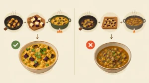 eggplant and chickpea curry