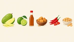 thai green mango salad