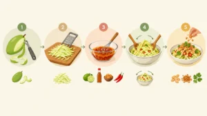 thai green mango salad