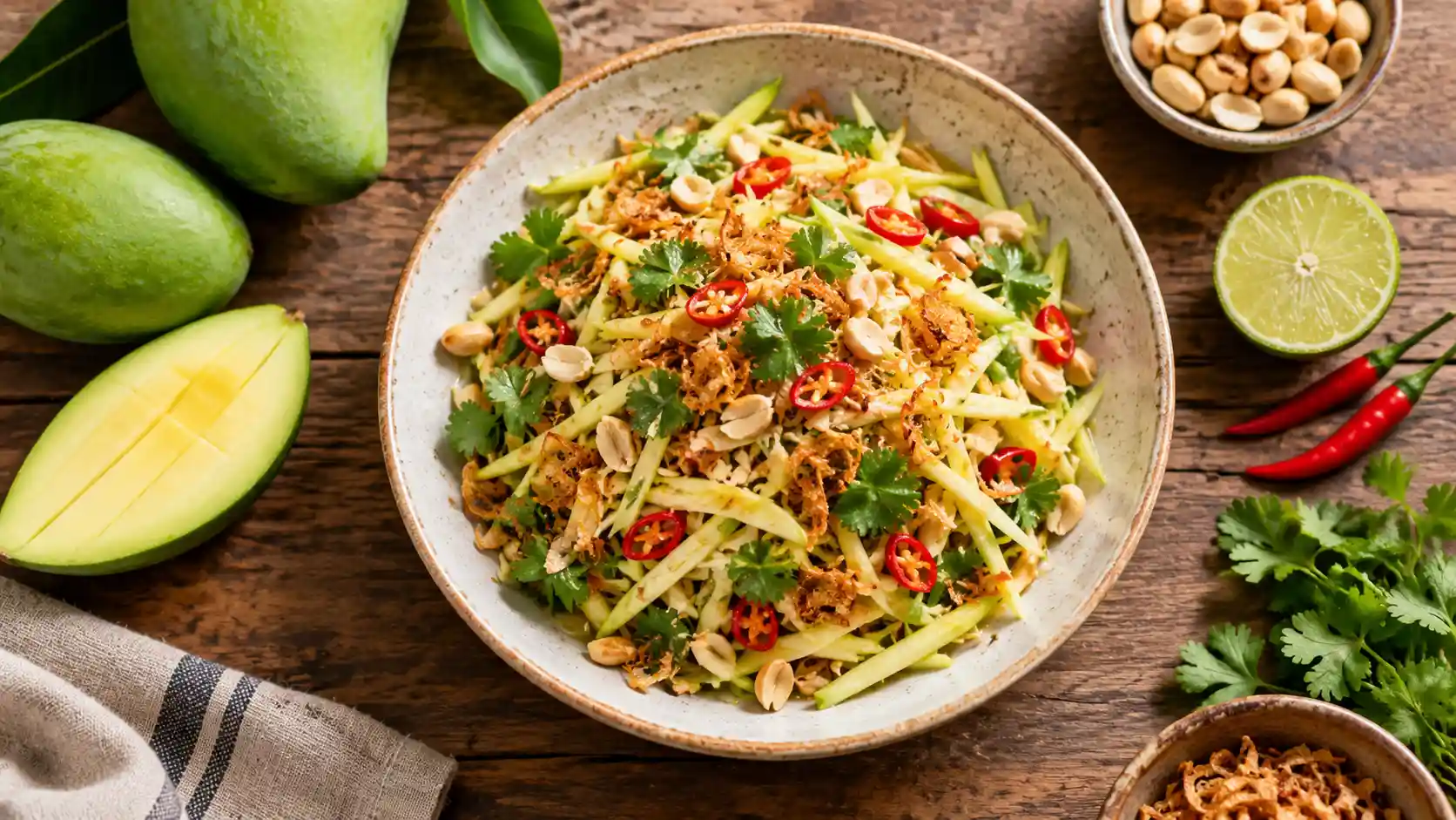 thai green mango salad