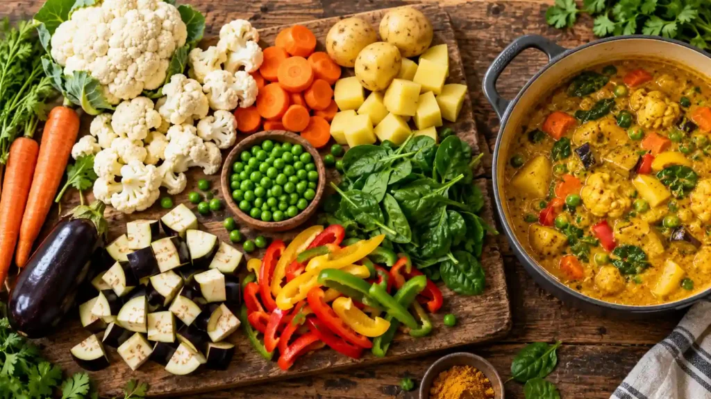Vegetables for Curry: Best Choices for Indian, Thai & Japanese